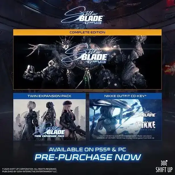 Stellar Blade PC Release Announced for June 12